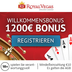 Royal Vegas Casino Deutschland 1200 Euro Willkommensbonus Klicken Sie hier um sich zu registrieren